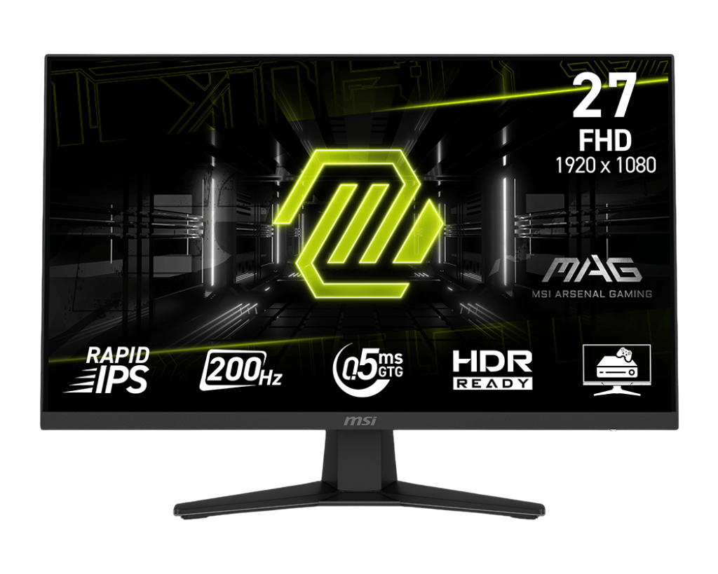 MSI MAG 274F 27-Inch Flat IPS Gaming Monitor – FHD 200Hz, 1ms