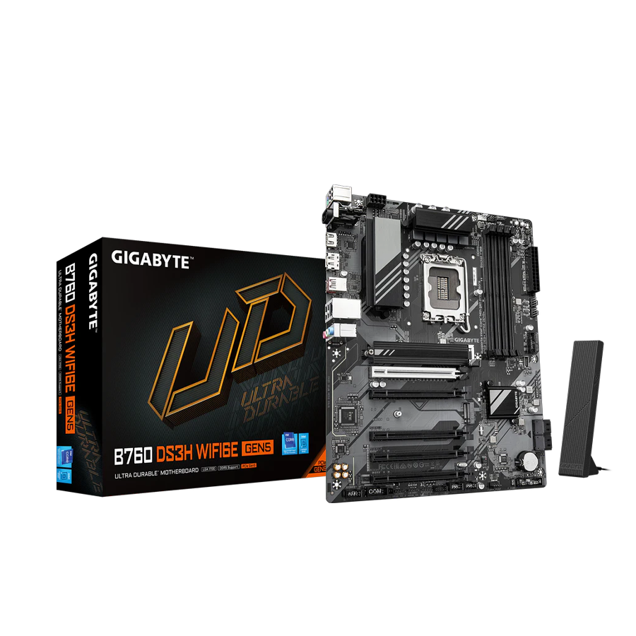 GIGABYTE B760 DS3H WIFI6E GEN5 Motherboard