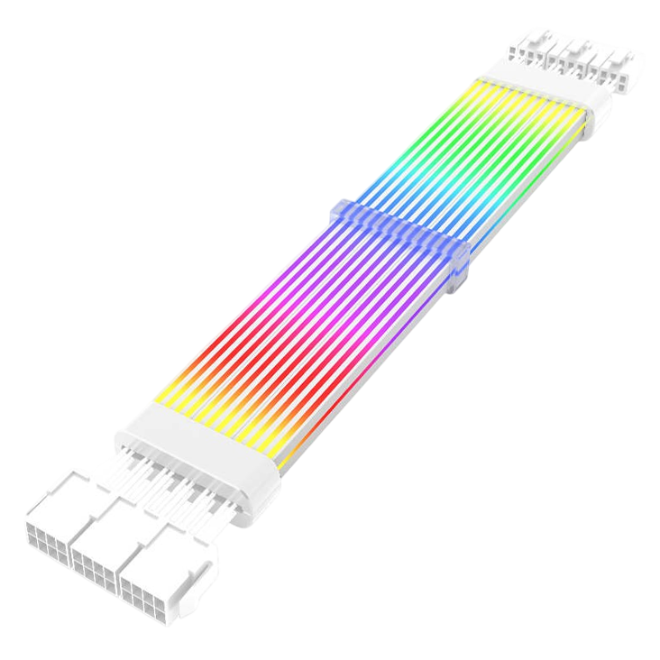 DARKFLASH Motherboard Extender ARGB 6+2-Pin ×3 – White