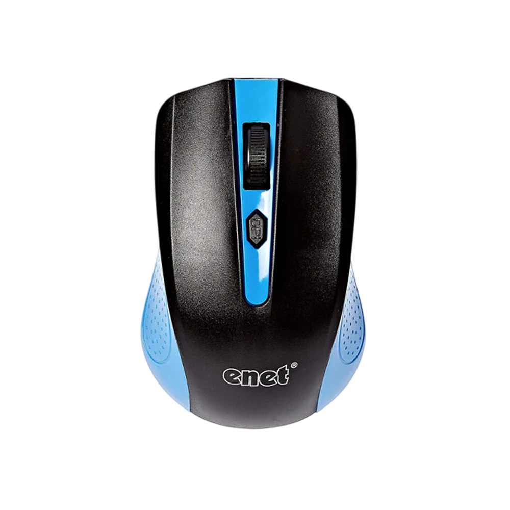 ENET Wireless Mouse – Black & Blue