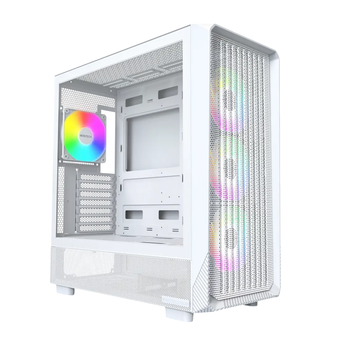 Montech X5 White Mid-Tower PC Case