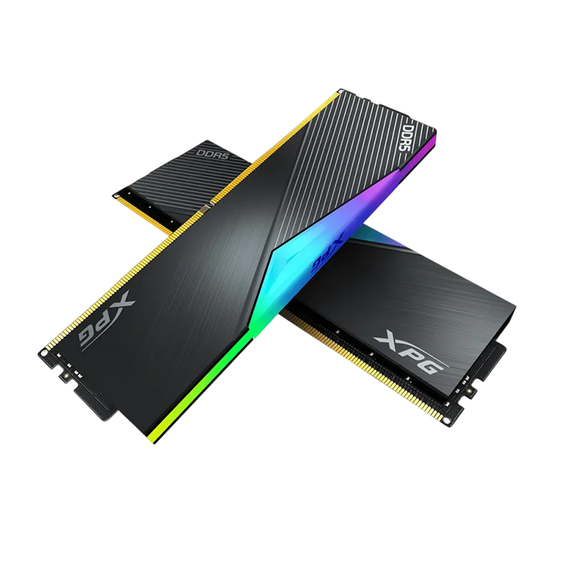 XPG LANCE DDR5 7200MHz 32GB (2×16GB) CL34 RGB High-Performance RAM – Black