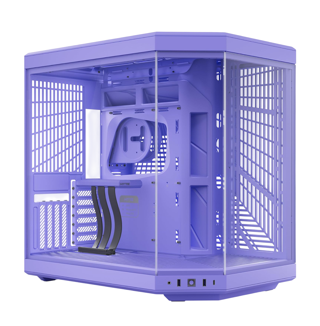 HYTE Y70 Taro Milk – Premium Mid-Tower Gaming PC Case