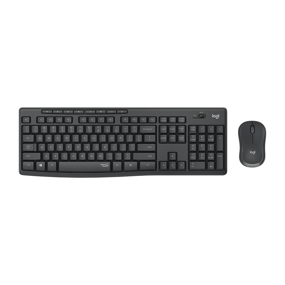 Logitech MK295 Silent Wireless Keyboard and Mouse Combo
