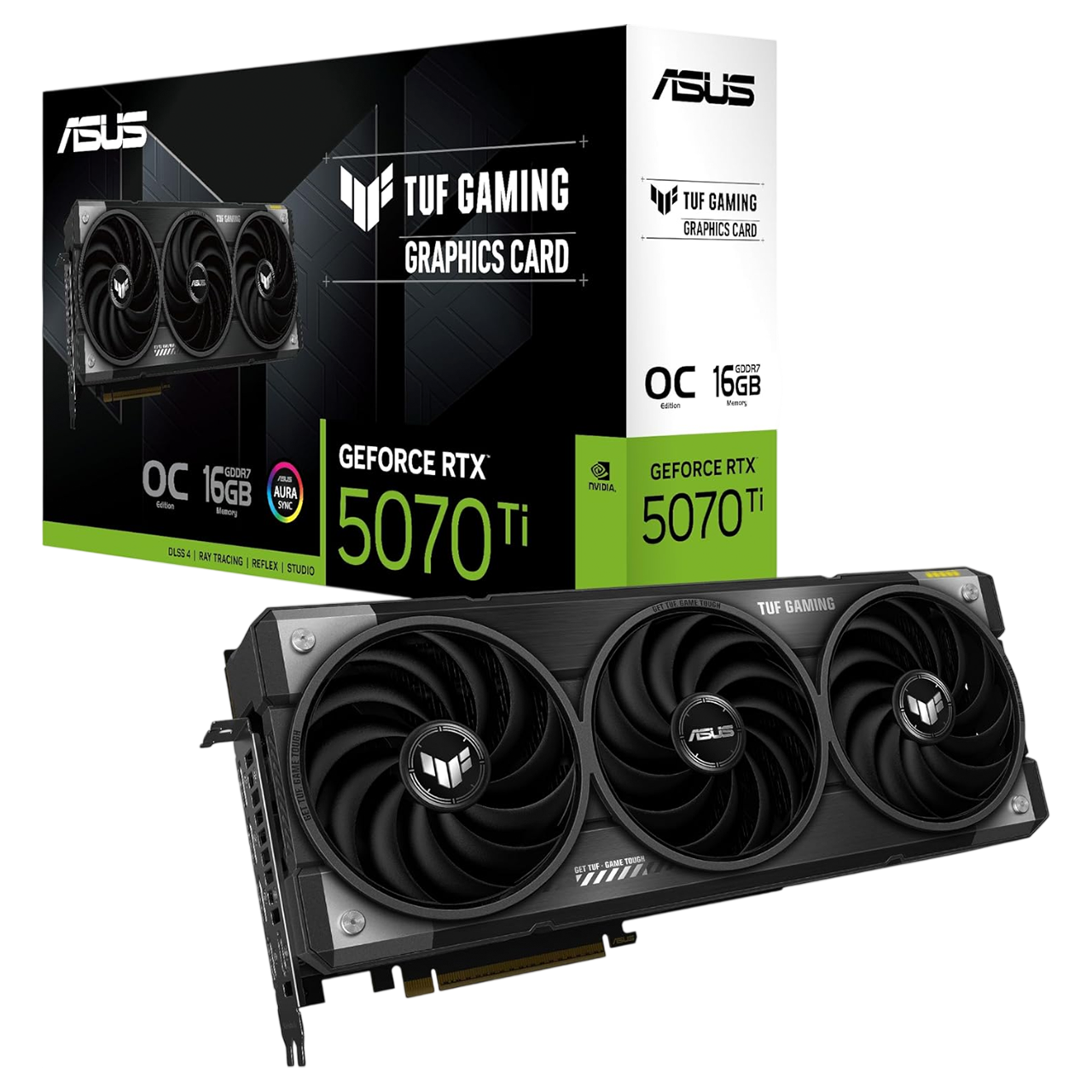 ASUS TUF Gaming GeForce RTX™ 5070 Ti 16GB GDDR7 OC Edition Graphics Card