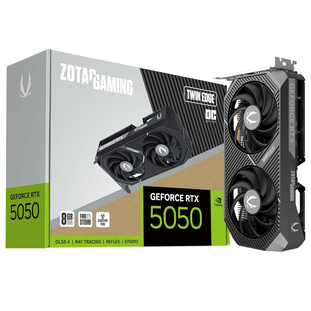 ZOTAC Gaming GeForce RTX™ 5050 Twin Edge 8GB GDDR6 Graphics Card