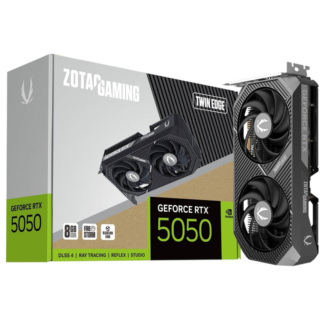 ZOTAC GAMING GeForce RTX 5050 Twin Edge 8GB GDDR6 Graphics Card