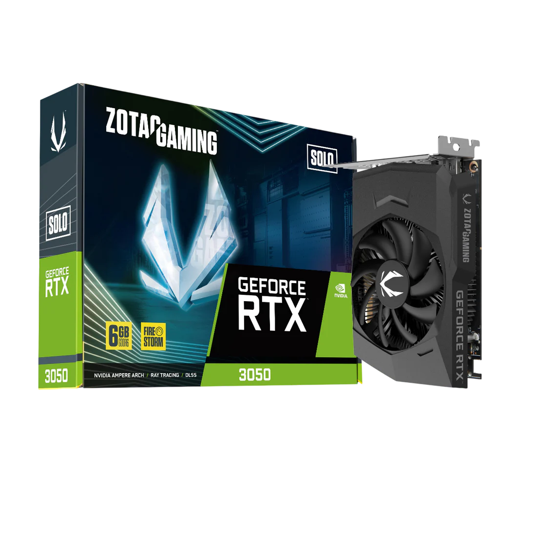ZOTAC GeForce RTX 3050 6GB GDDR6 SOLO
