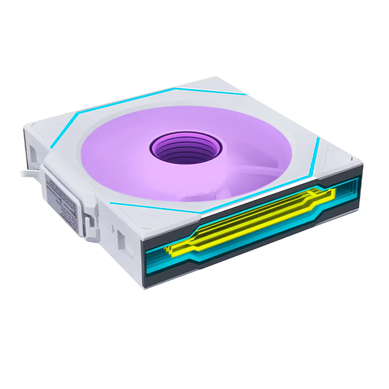 Lian Li UNI FAN SL-INF Wireless 120mm White – Single