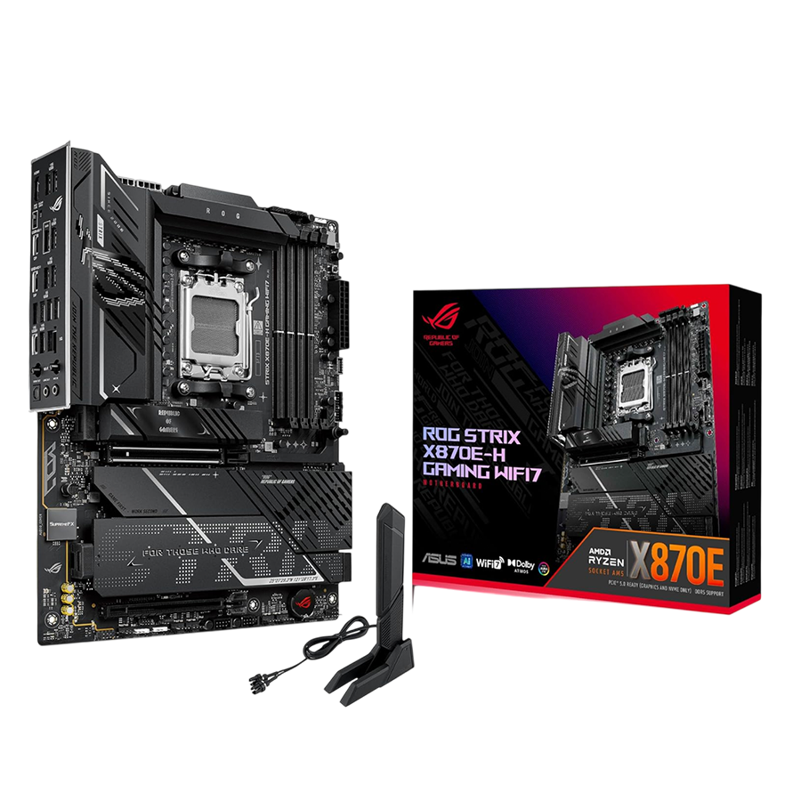 ASUS ROG STRIX X870E‑H GAMING WIFI7 AM5 Motherboard