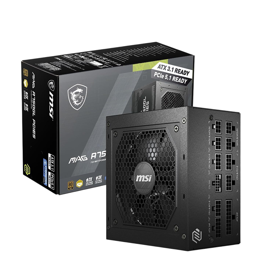 MSI MAG A750GL PCIE5 Power Supply