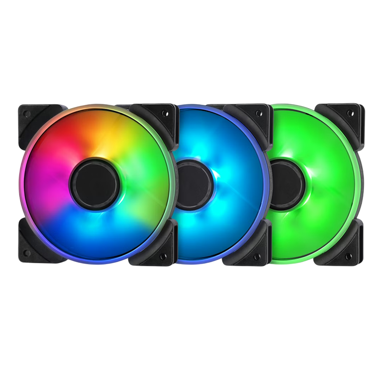 Fractal Design Prisma AL-12 120mm PWM Fan – 3-Pack