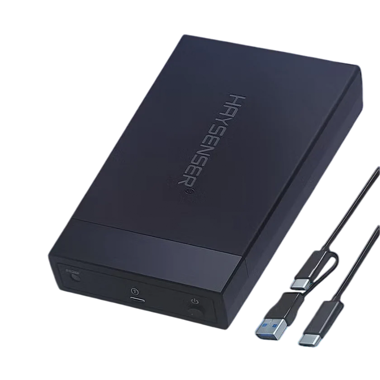 Haysenser 3.5" HDD External Case – USB External Hard Drive Enclosure
