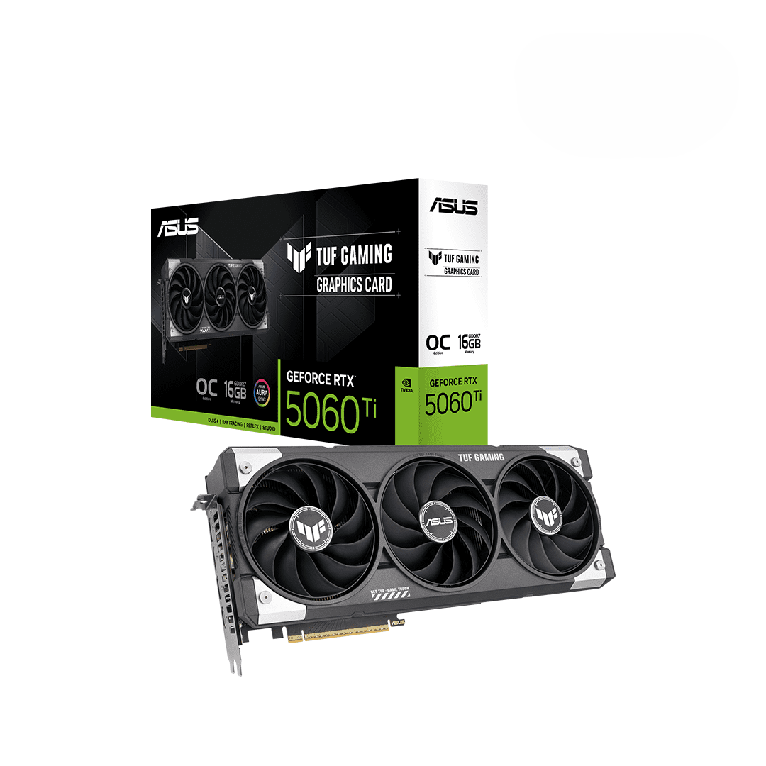 ASUS TUF Gaming GeForce RTX™ 5060 Ti 16GB GDDR7 OC Edition Graphics Card