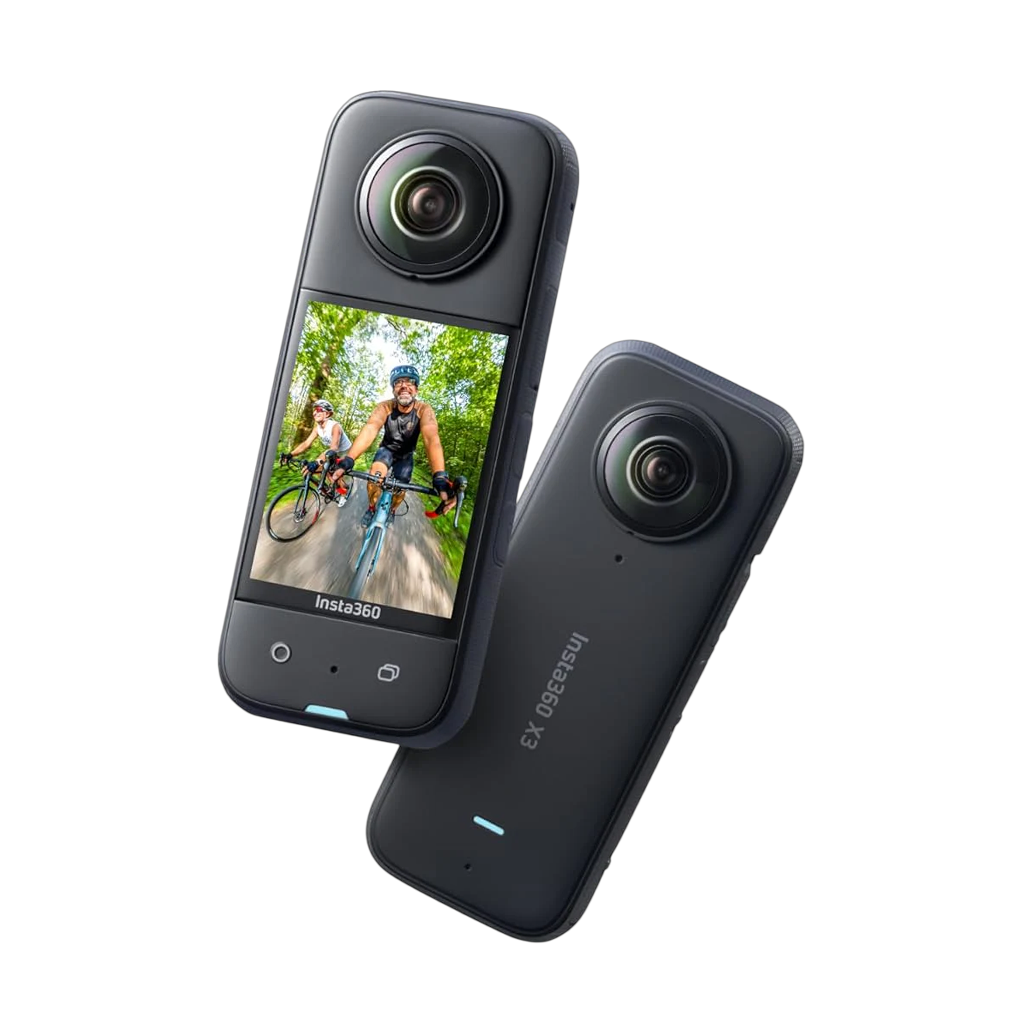 Insta360 X3 5.7K 360° Action Camera – Waterproof & Touchscreen