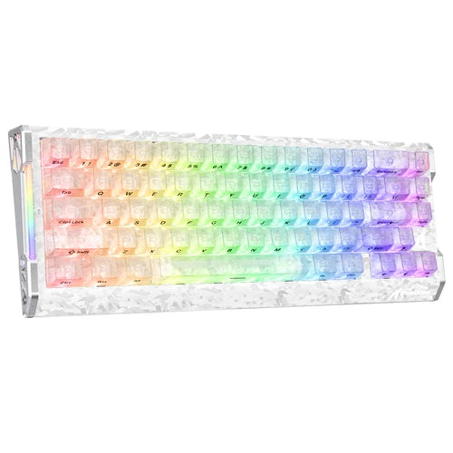 ATTACK SHARK R68 HE Ice Ninja Carbon Fiber Rapid Trigger Magnetic Gaming Keyboard – 60%