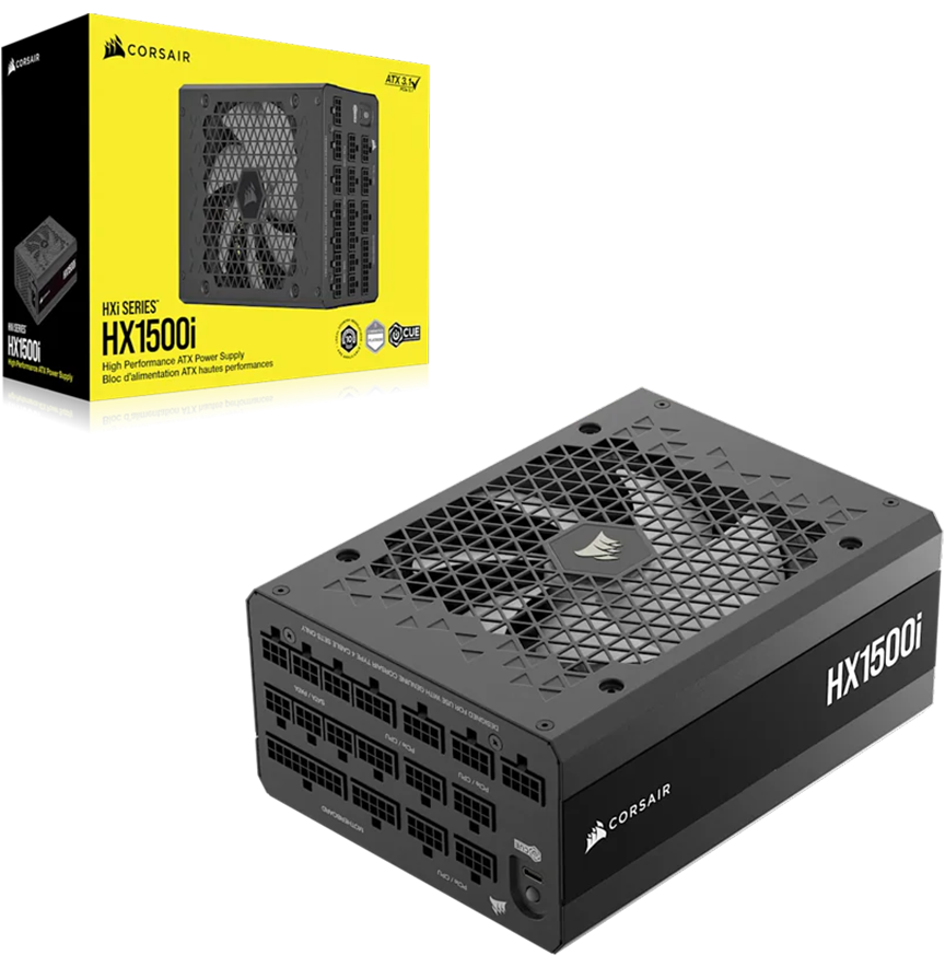 CORSAIR HX1500i Fully Modular Ultra-Low Noise Platinum 1500W ATX Power Supply