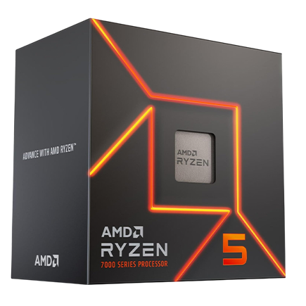 AMD Ryzen™ 5 7600 Desktop Processor | AM5 | Up to 5.10GHz
