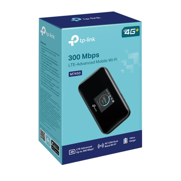 TP-Link M7450 LTE-Advanced Mobile Wi-Fi – 300 Mbps
