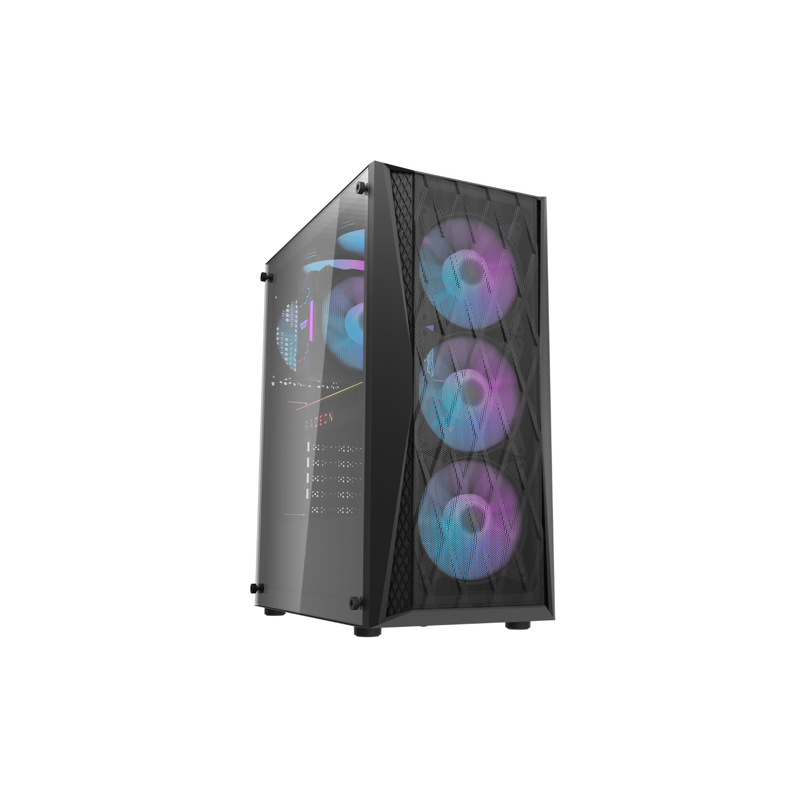 DARKFLASH DK352 MESH ATX MID-TOWER PC CASE – BLACK