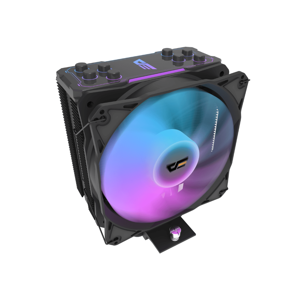 DARKFLASH STORM Z4 PRO MIST Air CPU Cooler – 120mm ARGB – Black