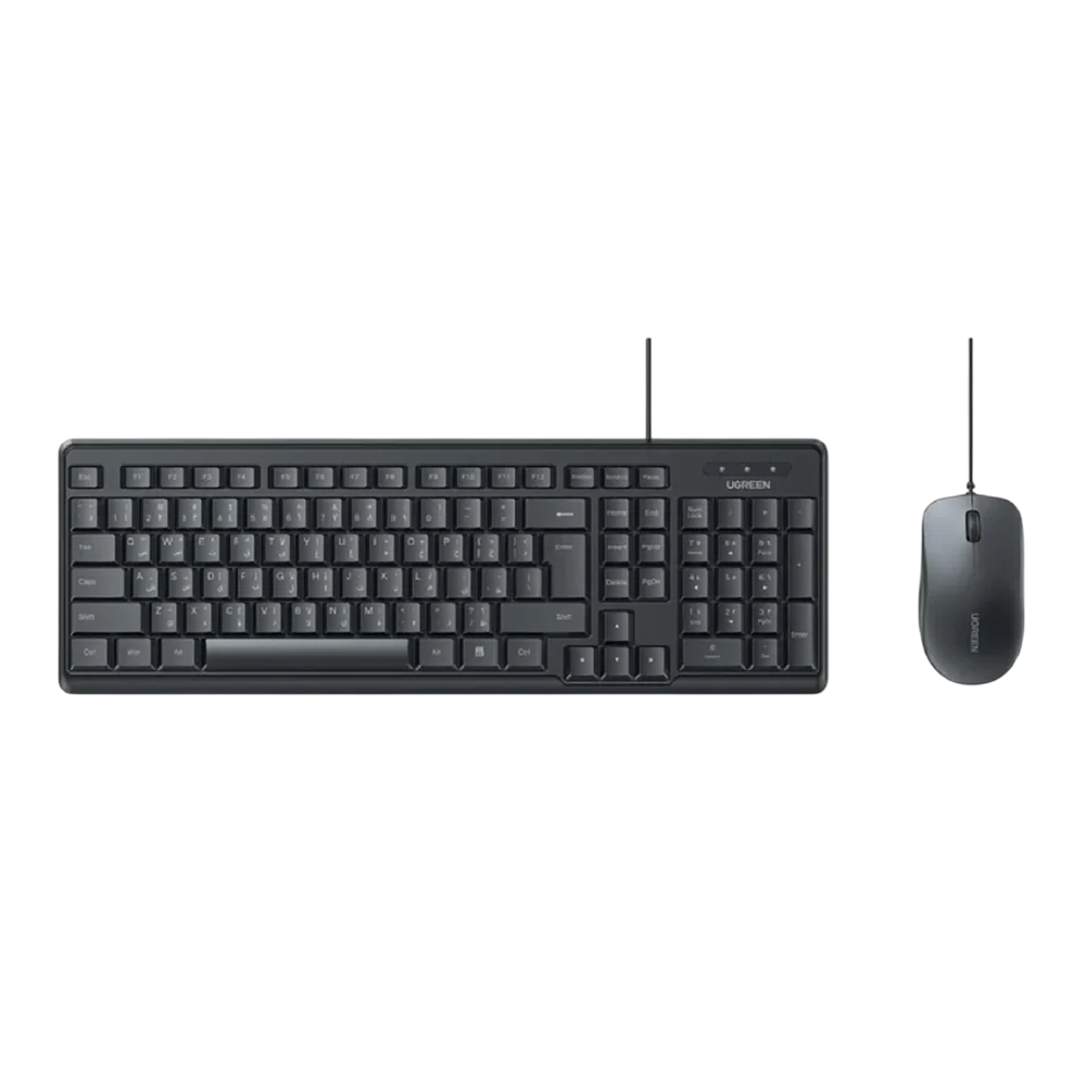 UGREEN USB Keyboard and Mouse Combo – AR MK330 (P/N 55915)