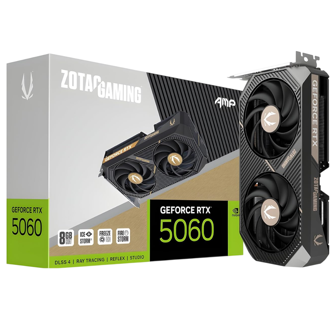 ZOTAC Gaming GeForce RTX™ 5060 8GB AMP Graphics Card