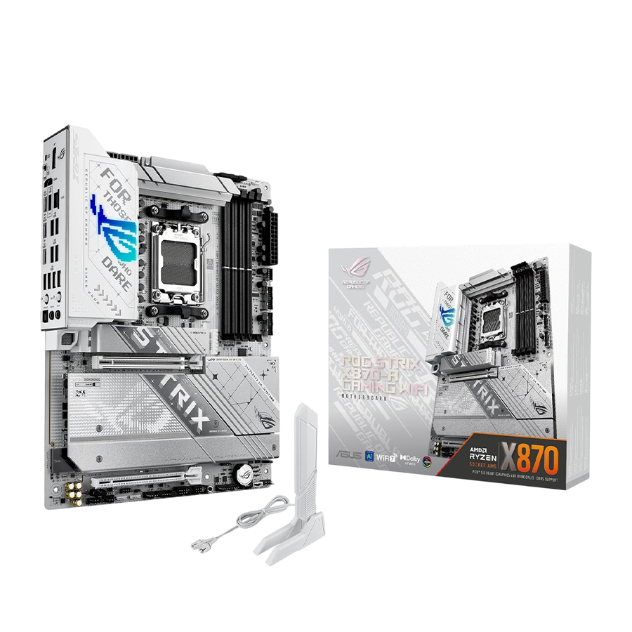 ASUS ROG STRIX X870‑A GAMING WIFI – AMD AM5 DDR5 ATX Gaming Motherboard