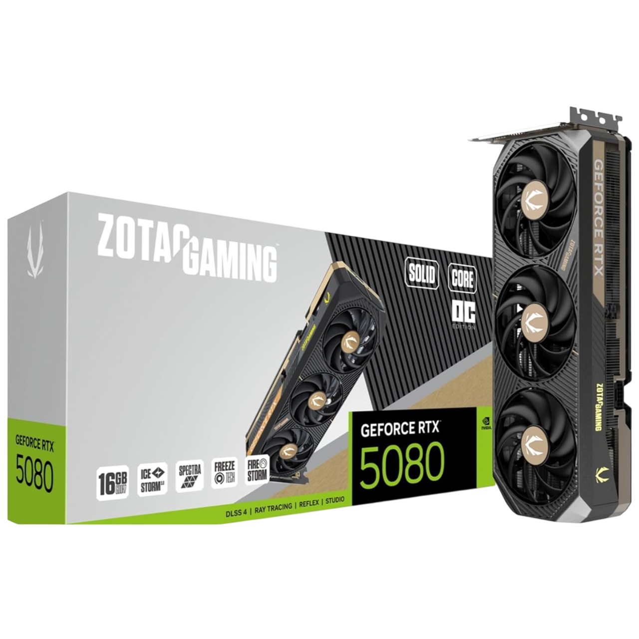 ZOTAC Gaming GeForce RTX™ 5080 Solid Core OC 16GB Graphics Card