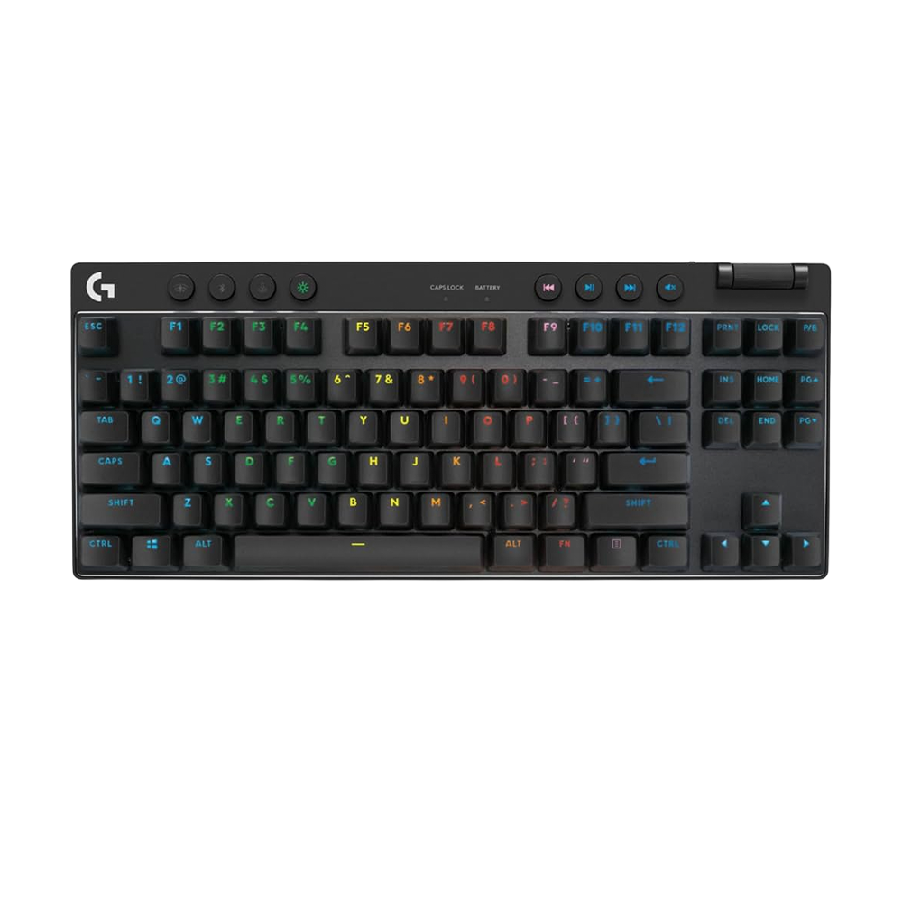 Logitech G PRO X TKL LIGHTSPEED Wireless Gaming Keyboard – Black (US Int’l)