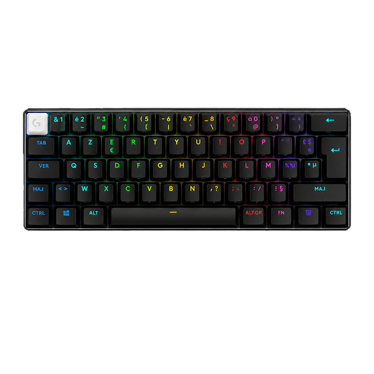 Logitech G PRO X 60 LIGHTSPEED Wireless Gaming Keyboard – Black (US English)