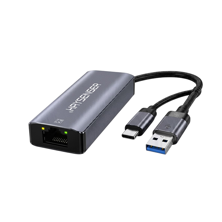 Haysenser HY‑2207 USB to Ethernet Adapter – Gigabit LAN Network Converter