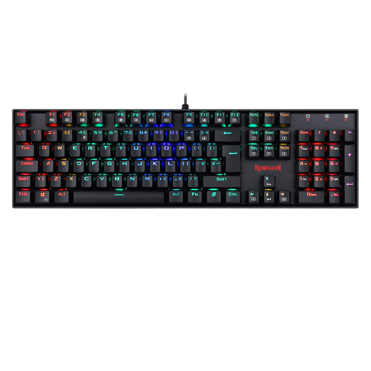 Redragon Vara K551P-KB Mechanical Gaming Keyboard – Blue Switches