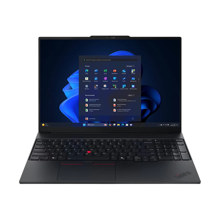 Lenovo ThinkPad E16 Gen 3 Laptop – Intel Core Ultra 7 256V, 16GB RAM, 512GB SSD, 16” Display, DOS