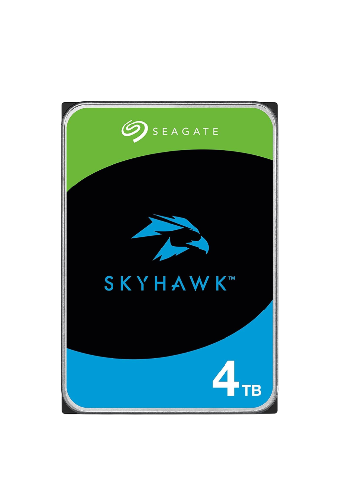 Seagate SkyHawk 4TB 3.5″ Surveillance Hard Drive | High-Endurance HDD for NVR & CCTV