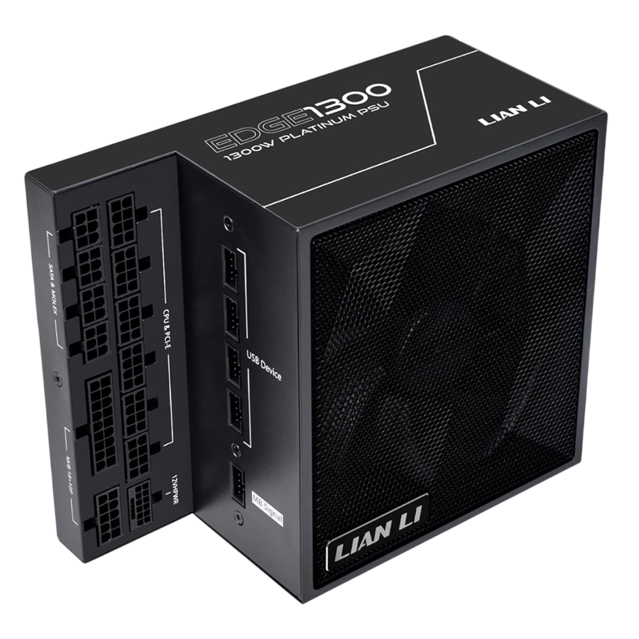LIAN LI EDGE 1300W 80 Plus Platinum Fully Modular Black Power Supply