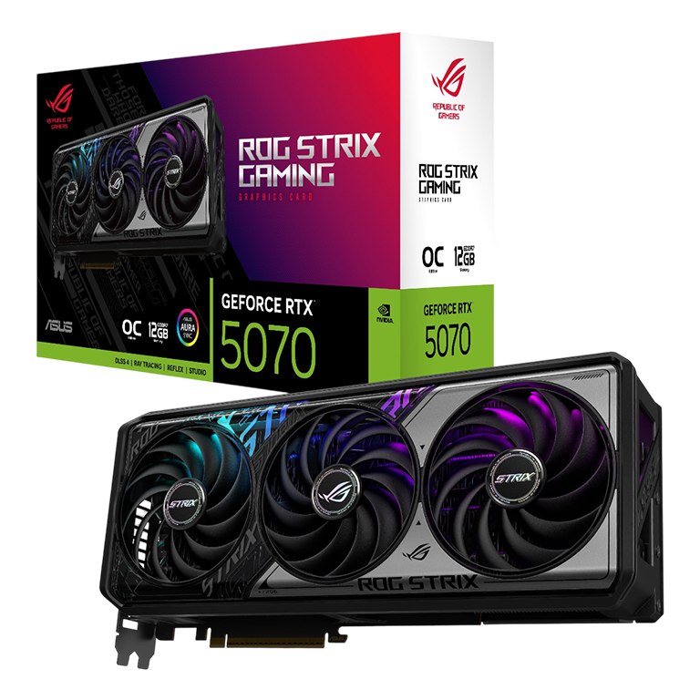 ASUS ROG Strix GeForce RTX™ 5070 OC 12GB GDDR7 Graphics Card
