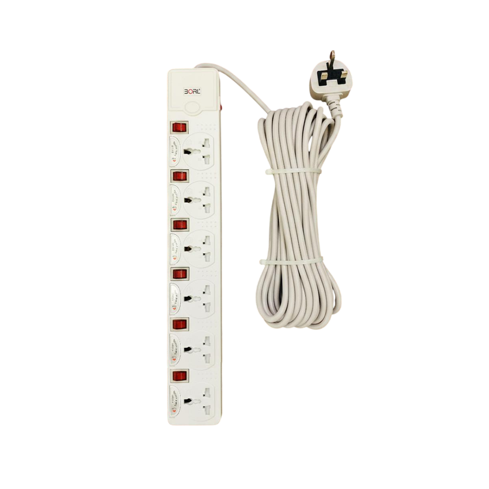 BORL Power Extension 6 Way – 5 Meter