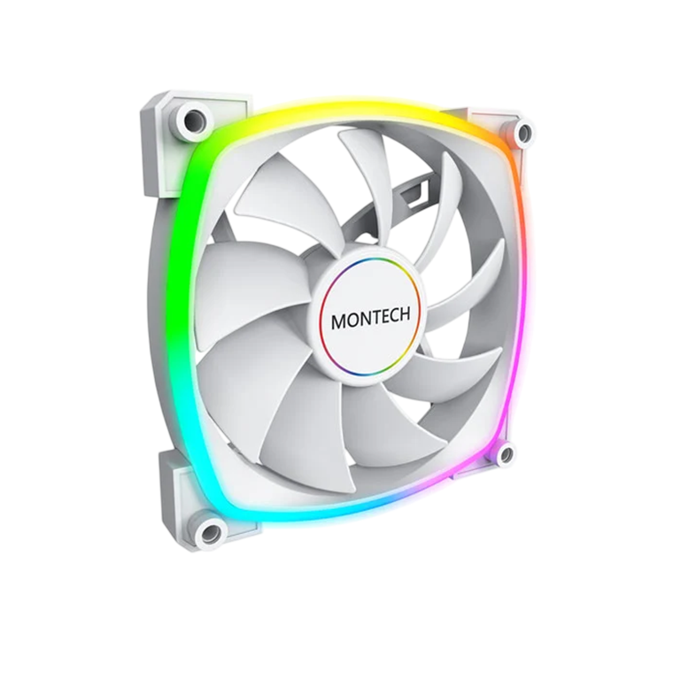 Montech AX140 PWM White – 140mm High-Performance Case Fan