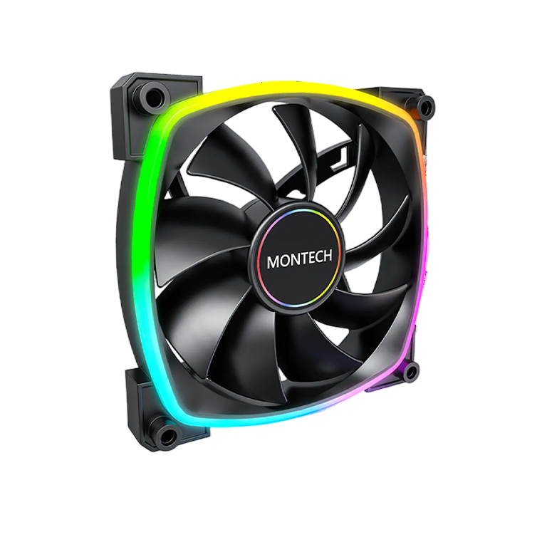 Montech AX140 PWM Black – 140mm High-Performance Case Fan