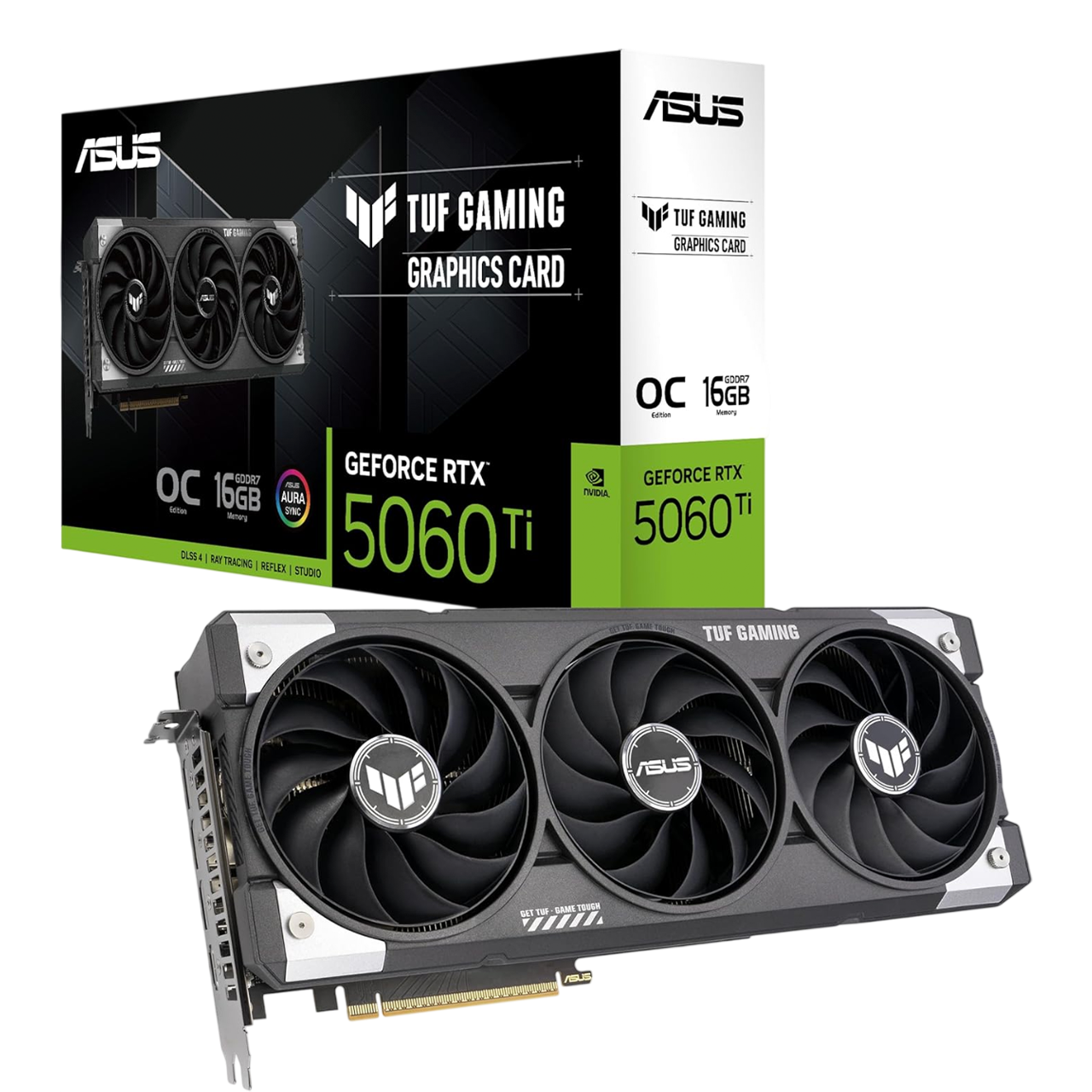 ASUS TUF Gaming GeForce RTX™ 5060 Ti 16GB GDDR7 OC Edition Graphics Card