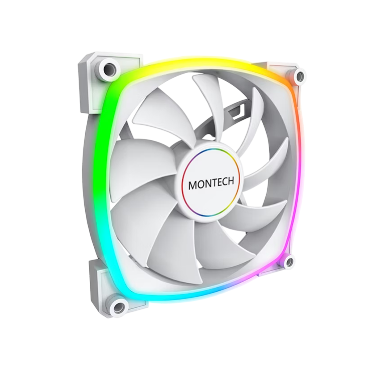 Montech AX120 ARGB 120mm PWM Fan (White)