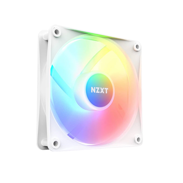 NZXT F120 RGB Core 120mm Fan (White) – Single Pack
