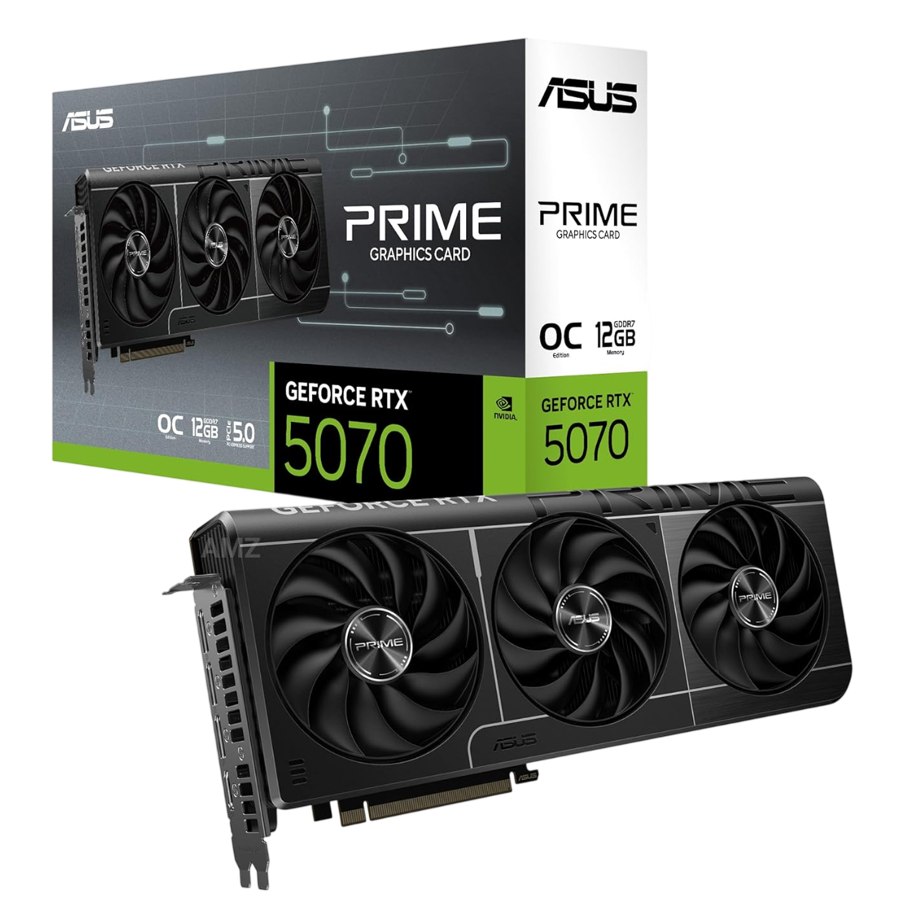 ASUS PRIME GeForce RTX™ 5070 12GB GDDR7 OC Edition Graphics Card