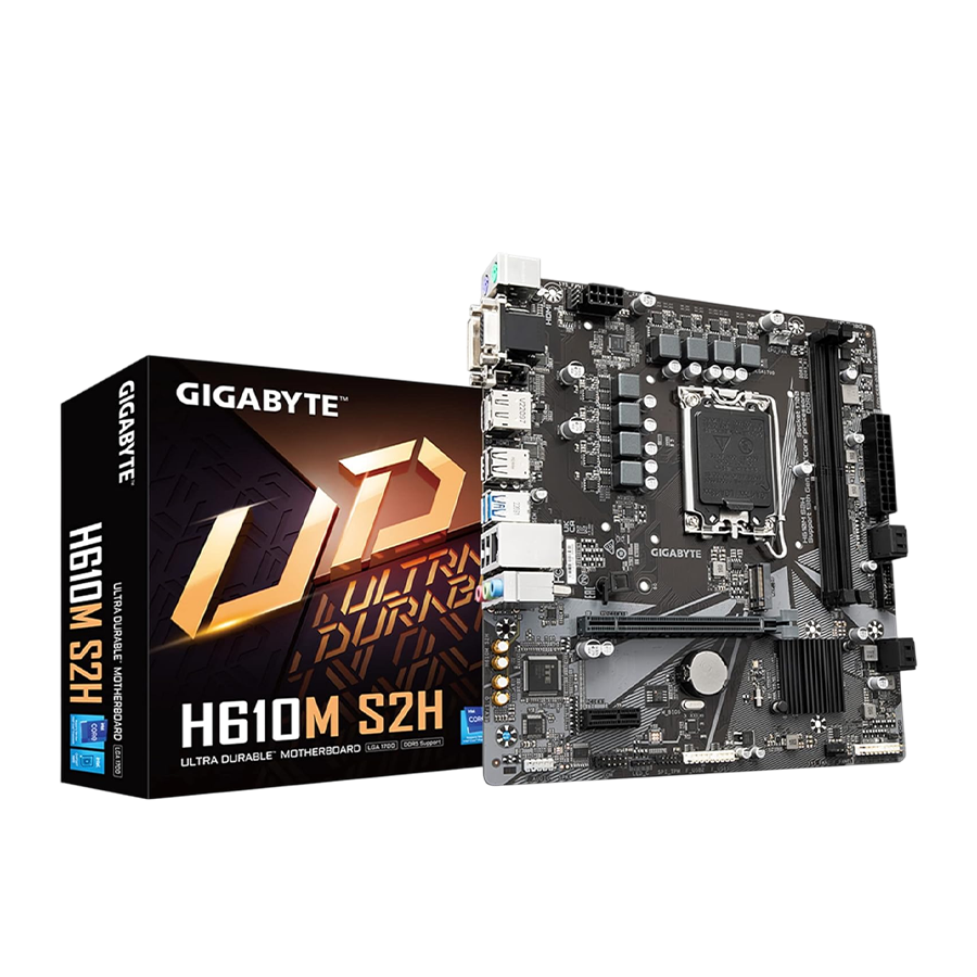 GIGABYTE H610M S2H DDR5 Micro ATX Motherboard