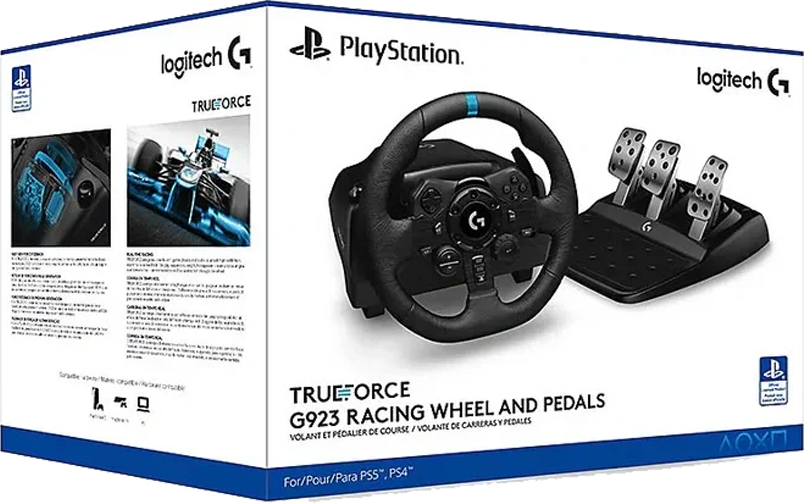 Logitech G923 TRUEFORCE Racing Wheel – PS5 / PS4 / PC