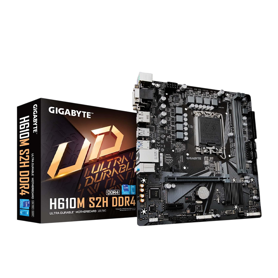 GIGABYTE H610M S2H DDR4 Micro ATX Motherboard