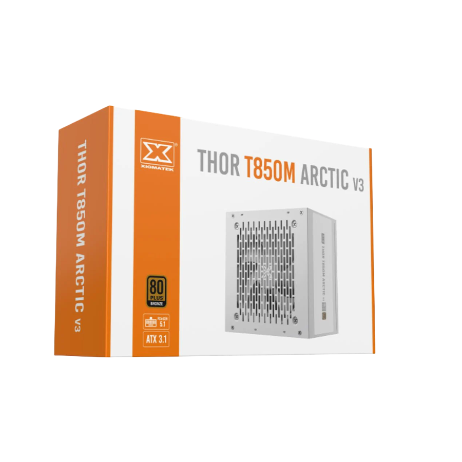 XIGMATEK THOR T850M V3 ARCTIC 850W Modular Power Supply