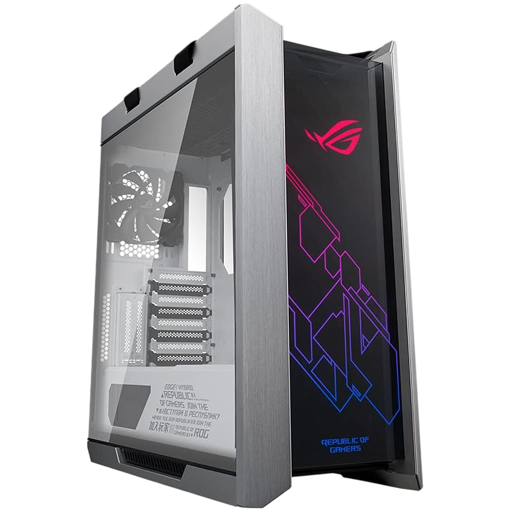 ASUS ROG Strix Helios GX601 RGB Mid-Tower ATX Gaming Case – White