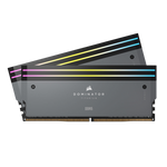 CORSAIR DOMINATOR TITANIUM RGB DDR5 64GB (2×32GB) 6000MT/s CL30 High-Performance RAM – Titanium